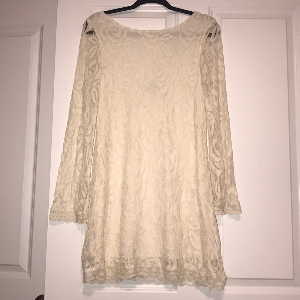 Long Sleeve Lace Dress
